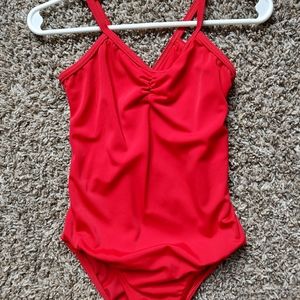 XSC Red Balera Leotard